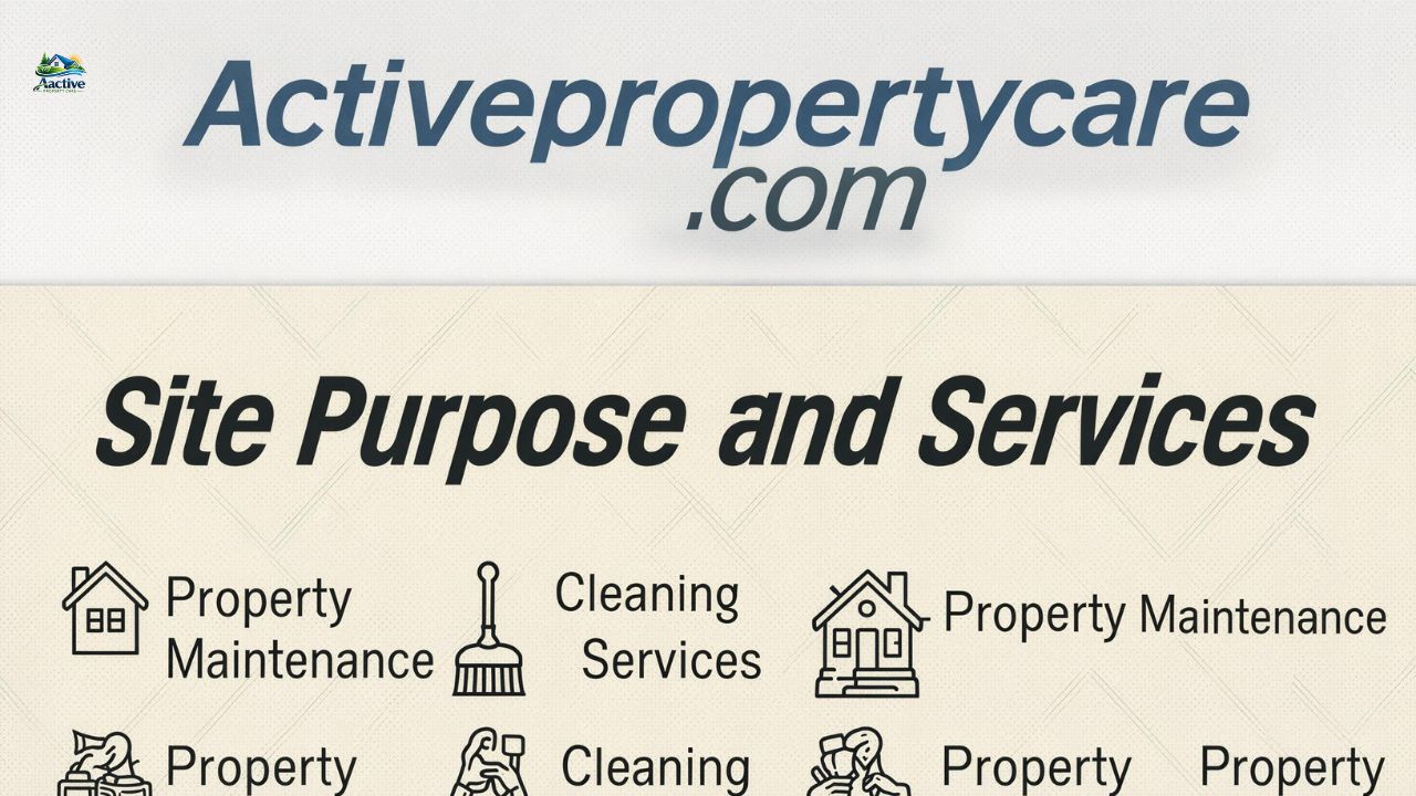 Activepropertycare .com about: Site Purpose and Services