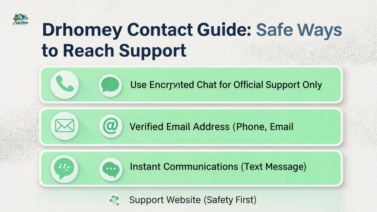 Drhomey Contact Guide: Safe Ways to Reach Support
