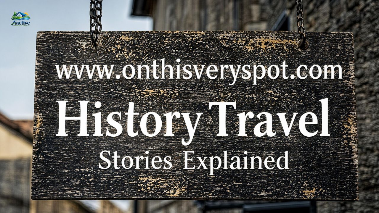 www onthisveryspot .com History Travel Stories Explained
