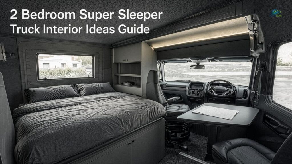 2 Bedroom Super Sleeper Truck Interior Ideas Guide