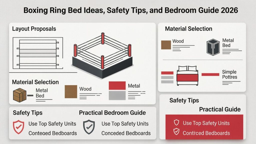 Boxing Ring Bed Ideas, Safety Tips, and Bedroom Guide 2026