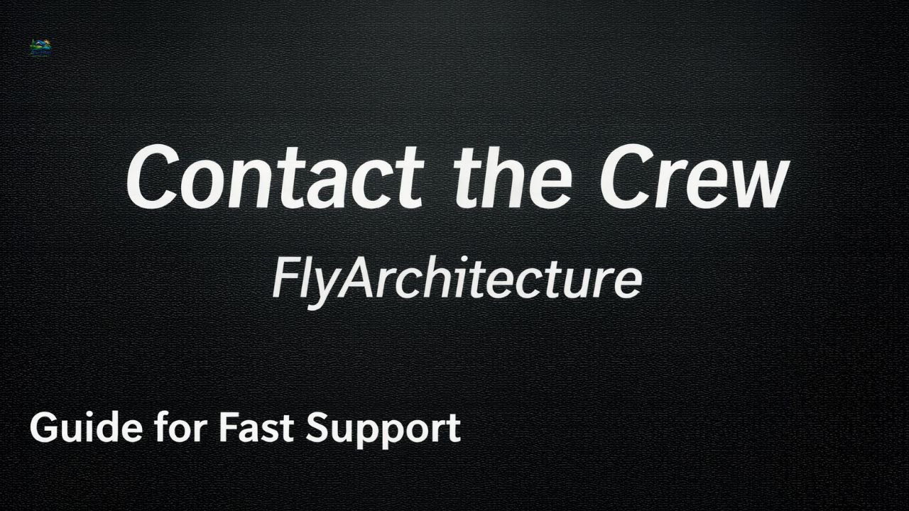 Contact the Crew FlyArchitecture Guide for Fast Support