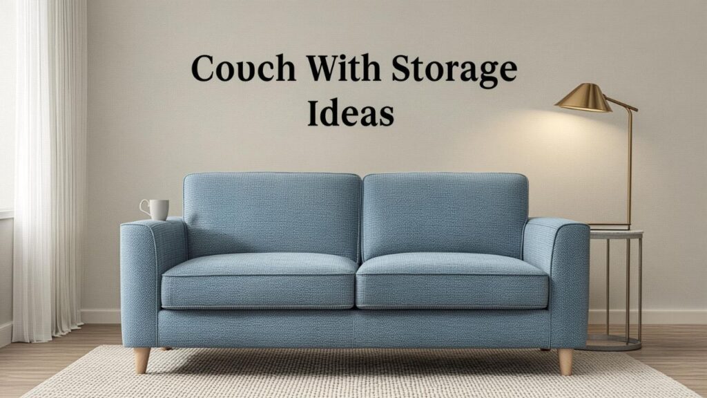 Couch With Storage Ideas for Stylish Small Living Rooms