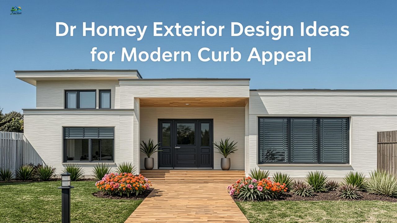 Dr Homey Exterior Design Ideas for Modern Curb Appeal
