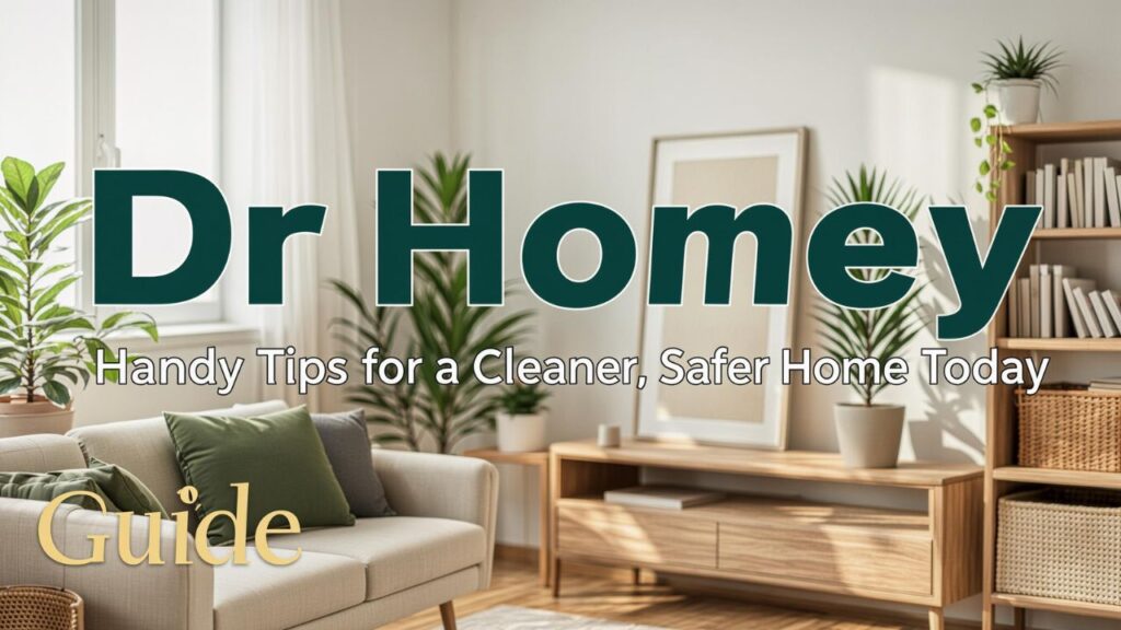 Dr Homey Handy Tips for a Cleaner, Safer Home Today Guide