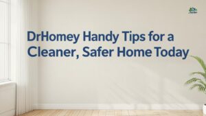 DrHomey Handy Tips for a Cleaner, Safer Home Today