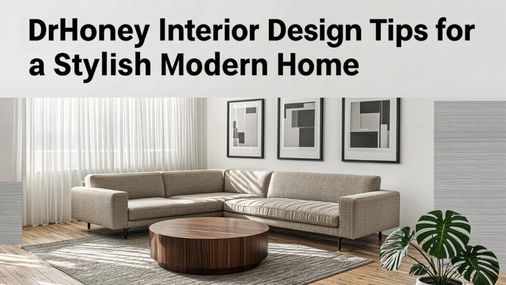 DrHomey Interior Design Tips for a Stylish Modern Home