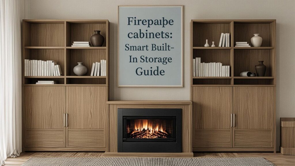 Fireplace cabinets: Smart Built-In Storage Design Guide