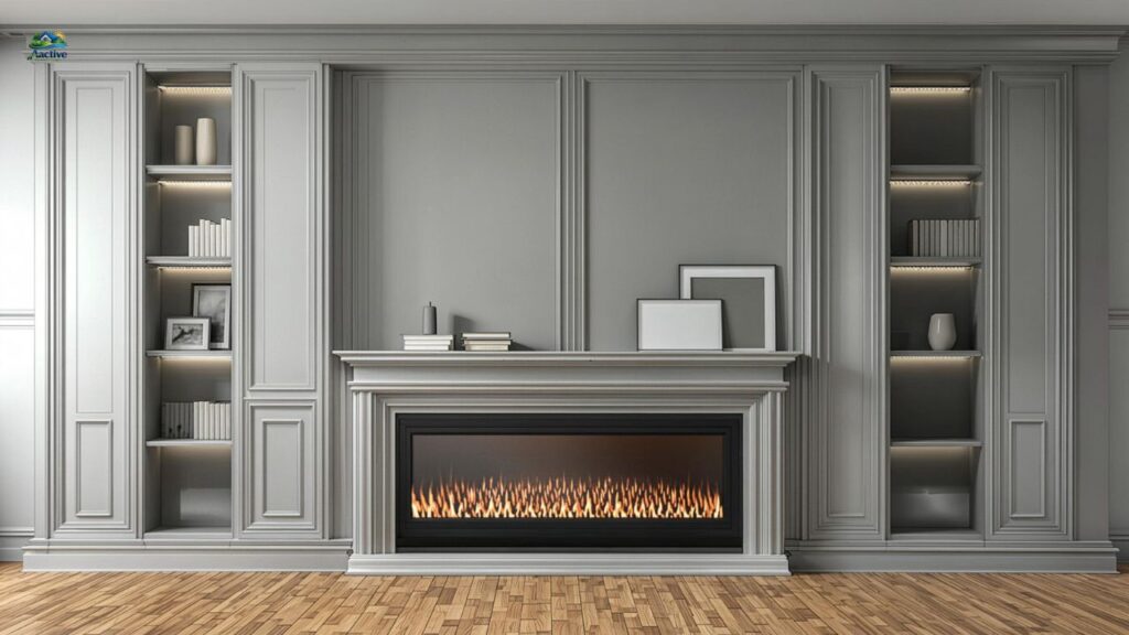Fireplace cabinets: Smart Built-In Storage Design Guide