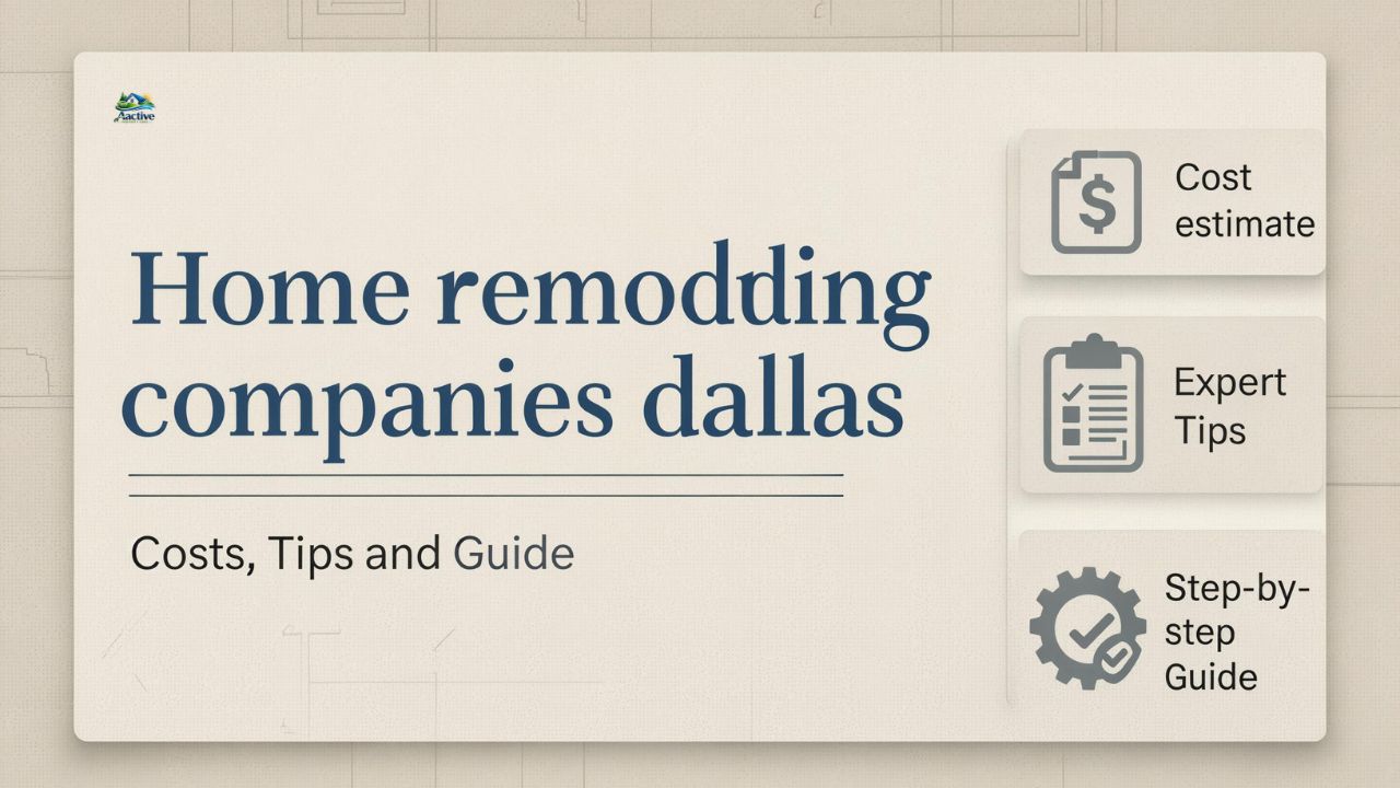 Home remodeling companies dallas: Costs, Tips and Guide