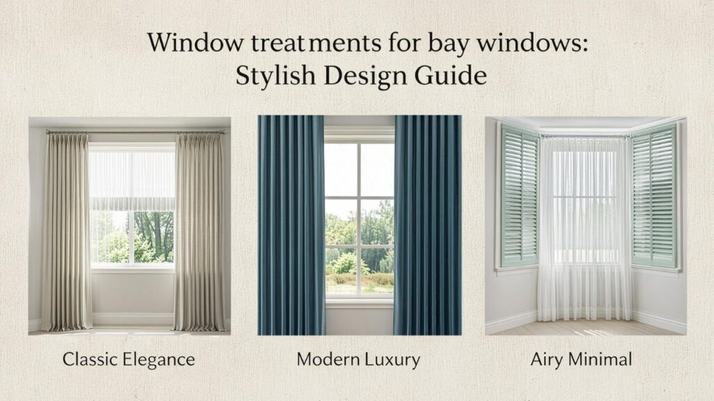 Window treatments for bay windows: Stylish Design Guide