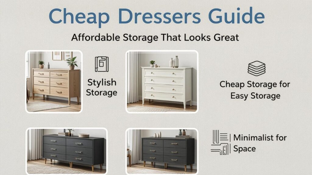 Cheap Dressers Guide: Affordable Storage That Looks Great