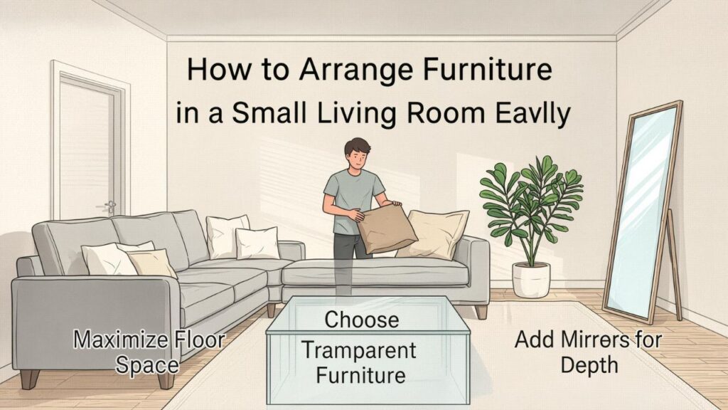 How to Arrange Furniture in a Small Living Room Easily
