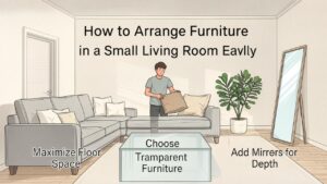 How to Arrange Furniture in a Small Living Room Easily