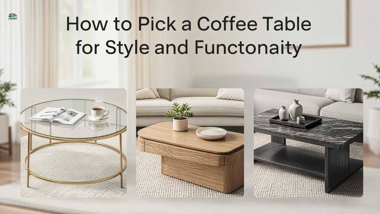 How to Pick a Coffee Table for Style and Functionality