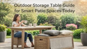 Outdoor Storage Table Guide for Smart Patio Spaces Today