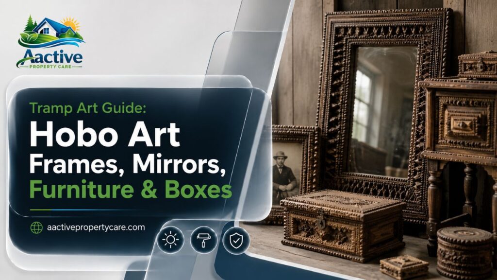 Tramp Art Guide: Hobo Art Frames, Mirrors, Furniture & Boxes